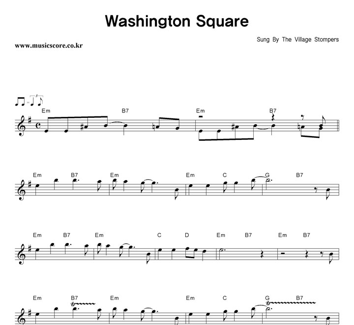 The Village Stompers Washington Square Ǻ