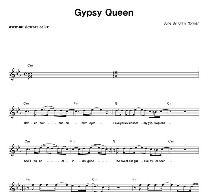 Chris Norman Gypsy Queen Ǻ