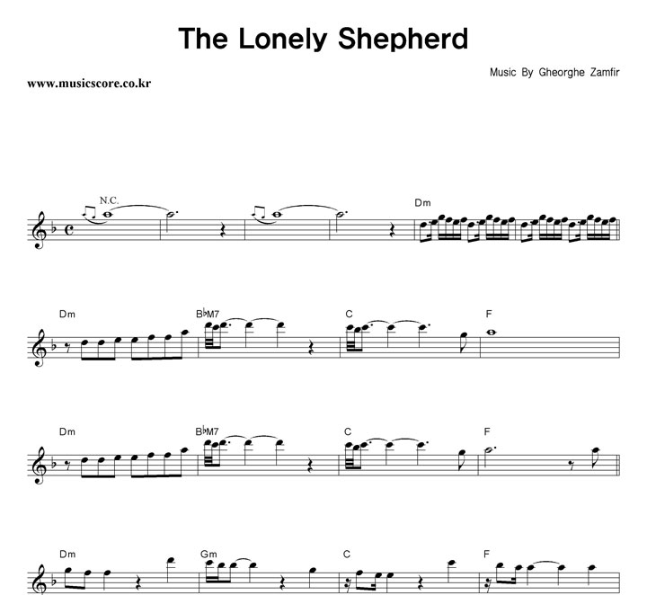 Gheorghe Zamfir The Lonely Shepherd Ǻ