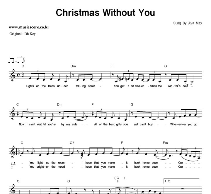 Ava Max Christmas Without You  CŰ Ǻ