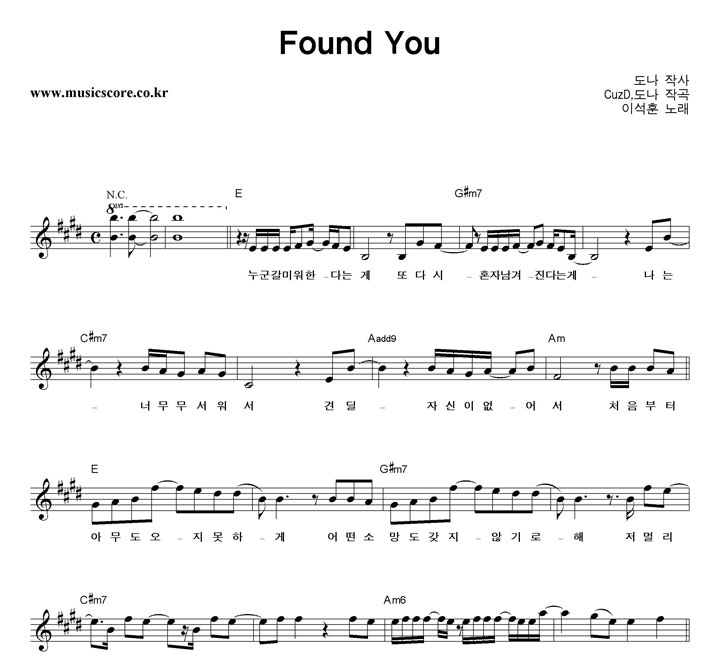 ̼ Found You Ǻ