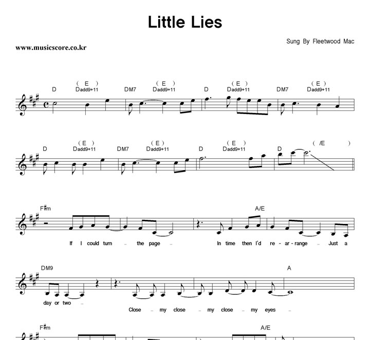 Fleetwood Mac Little Lies Ǻ