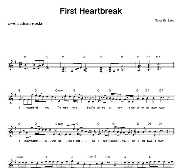 Lauv First Heartbreak Ǻ