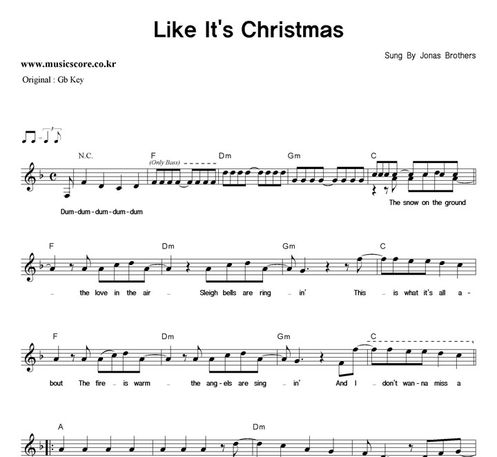 Jonas Brothers Like It's Christmas  FŰ Ǻ