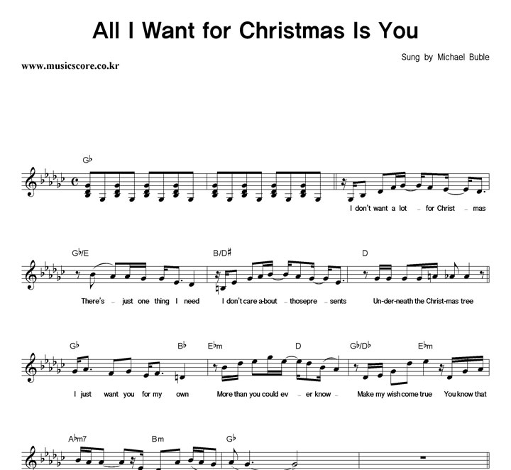 Michael Buble All I Want For Christmas Is You Ǻ