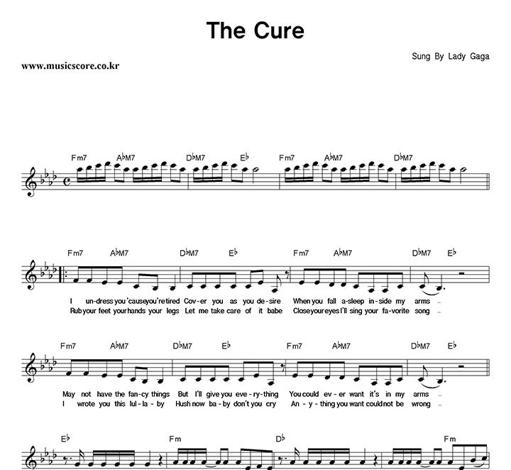 Lady Gaga The Cure Ǻ