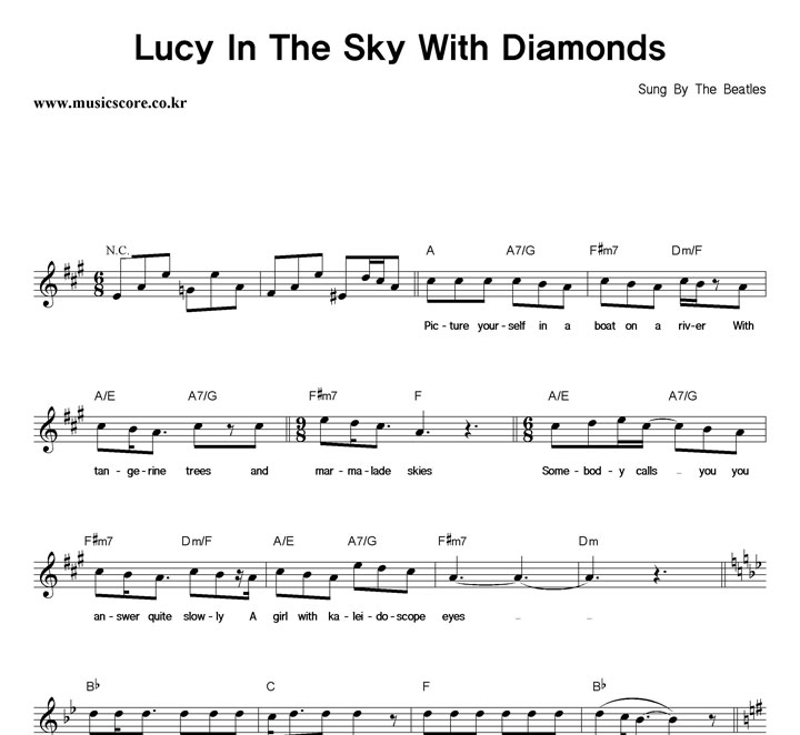 The Beatles Lucy In The Sky With Diamonds Ǻ