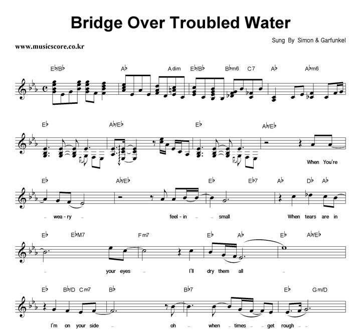 Simon & Garfunkel Bridge Over Troubled Water Ǻ