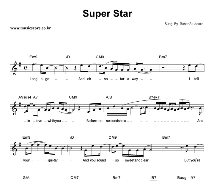Ruben Studdard Super Star Ǻ