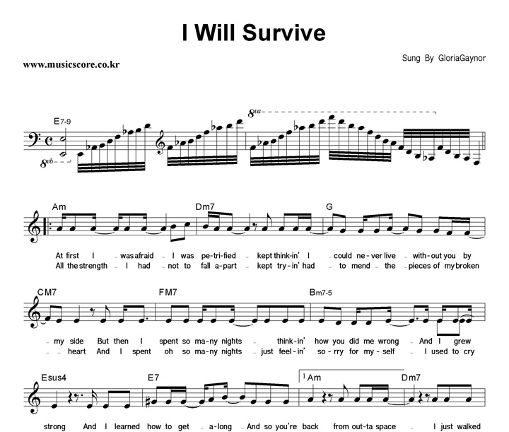 Gloria Gaynor I Will Survive Ǻ