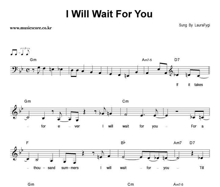 Laura Fygi I Will Wait For You Ǻ