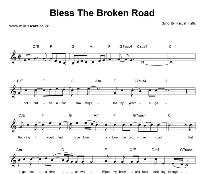 Rascal Flatts Bless The Broken Road Ǻ