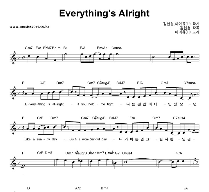  Everything's Alright Ǻ