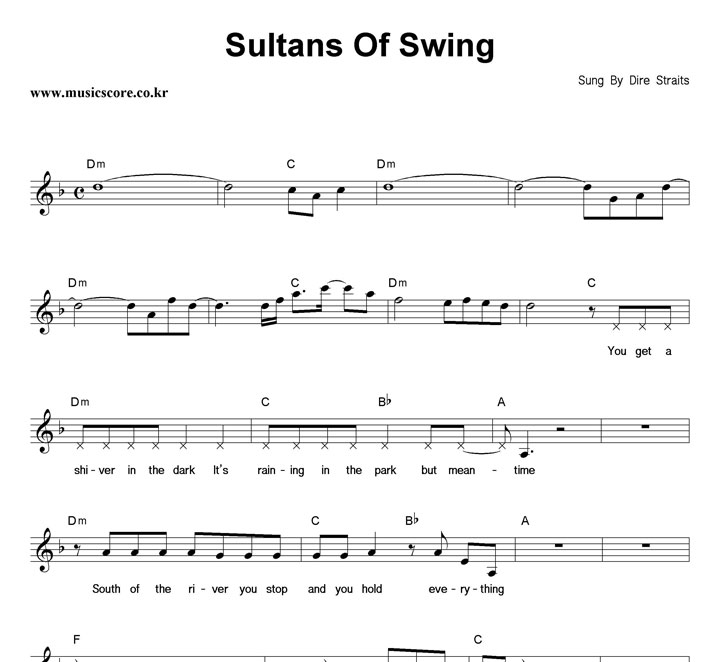 Dire Straits Sultans Of Swing Ǻ