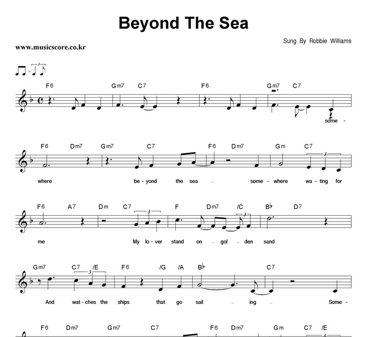 Robbie Williams Beyond The Sea Ǻ