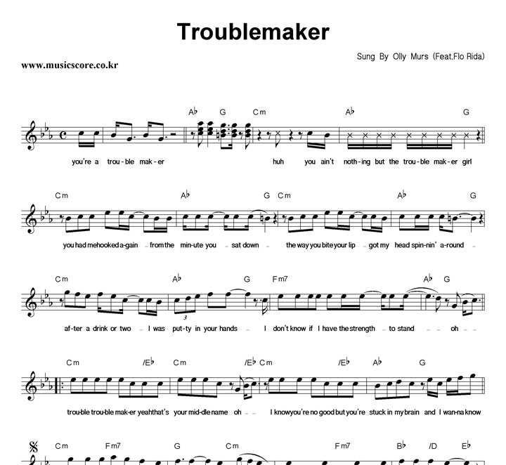 Olly Murs Troublemaker (Feat.Flo Rida) Ǻ