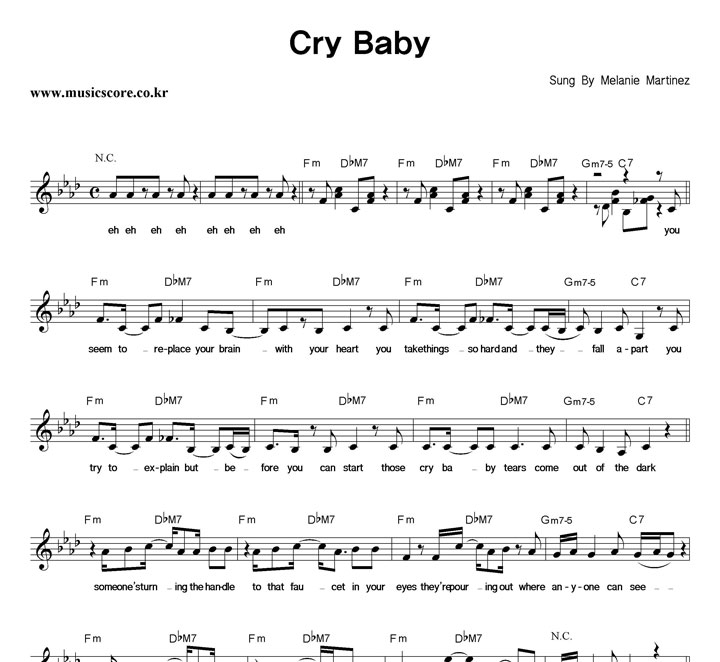 Melanie Martinez Cry Baby Ǻ