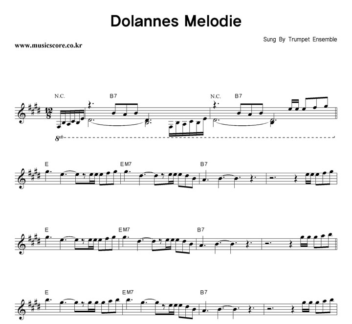 Trumpet Ensemble Dolannes Melodie Ǻ