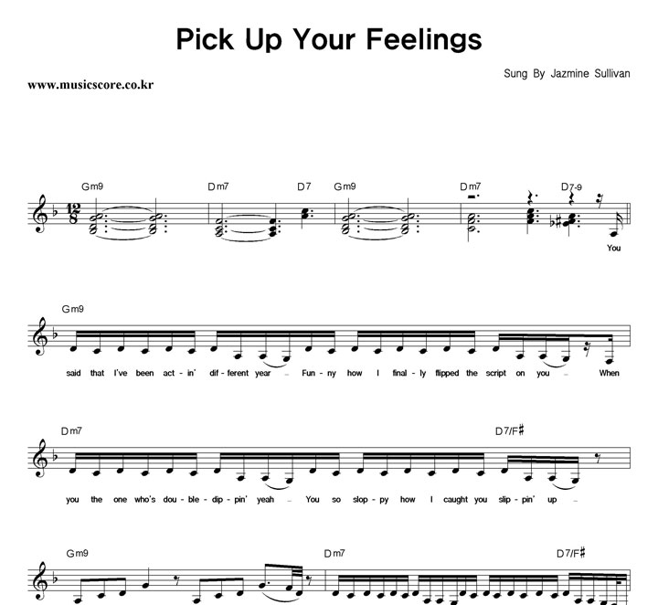 Jazmine Sullivan Pick Up Your Feelings Ǻ